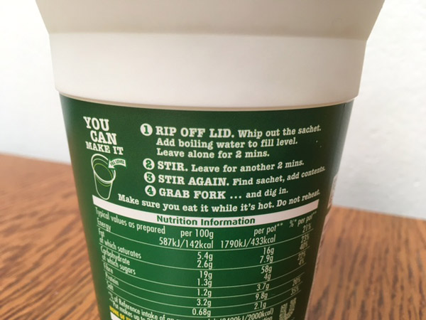 POT NOODLE ポットヌードル