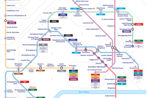 ロンドン・オーバーグラウンドに新しい路線名が付きました